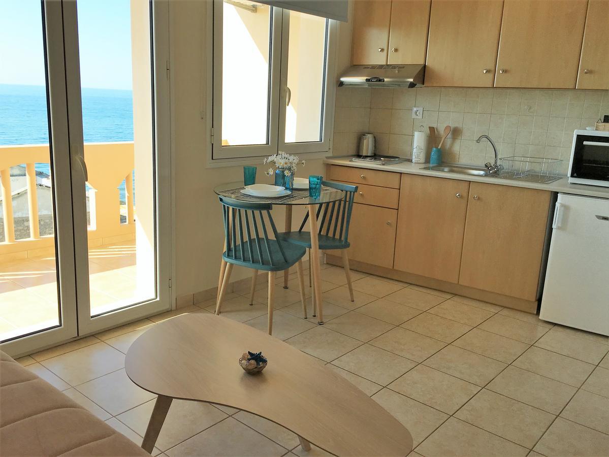 Koumpe Blue Sea View Apartment  Rethymnon Exterior foto